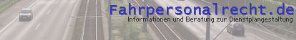 fahrpersonalrecht